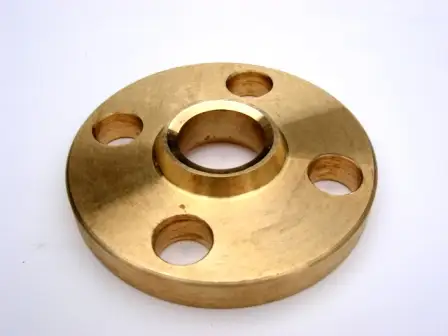 Фланец латунный